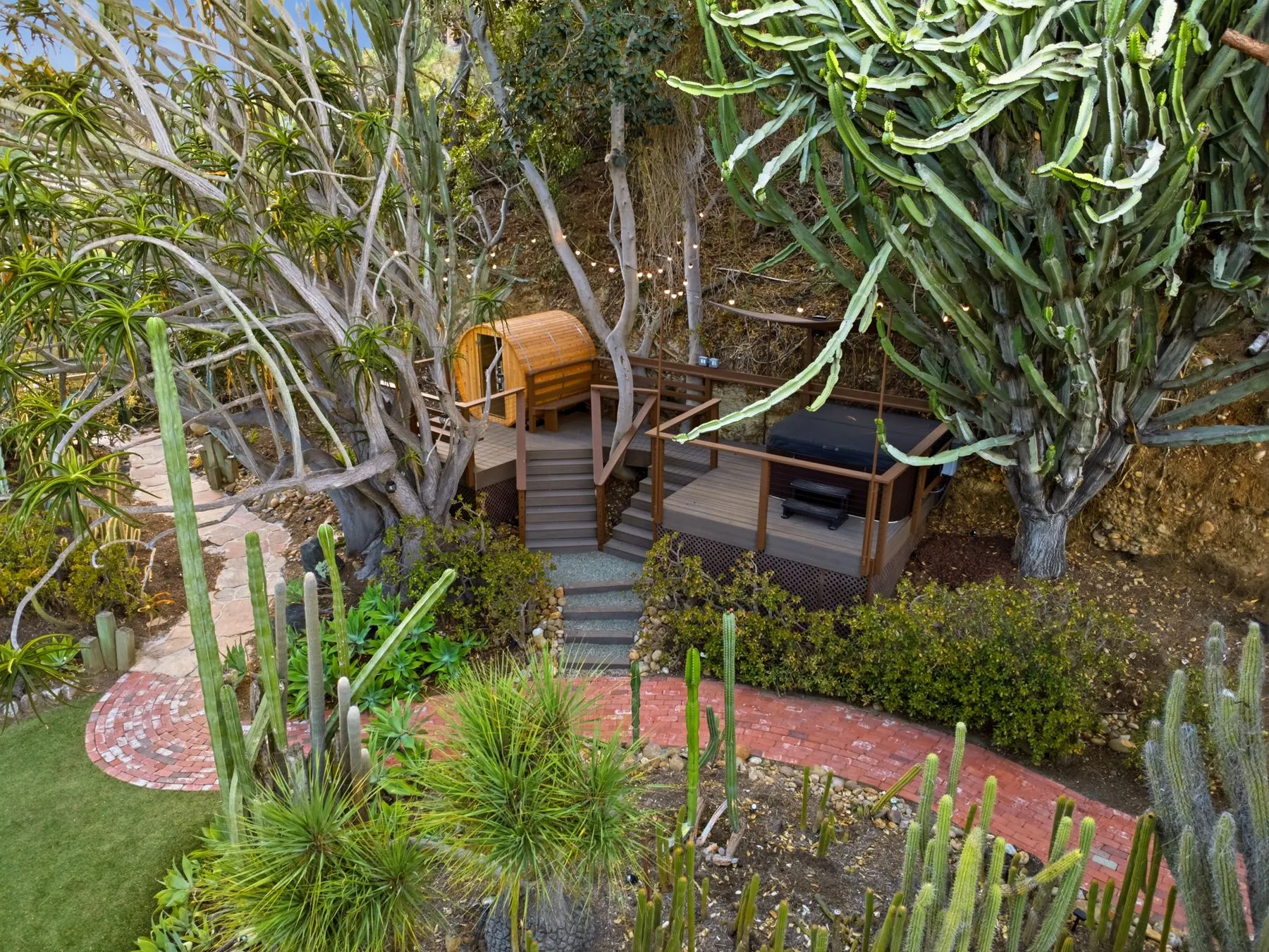 Garden created by original owner Jim Stalsonburg, Balboa Park's 1960s landscape architect